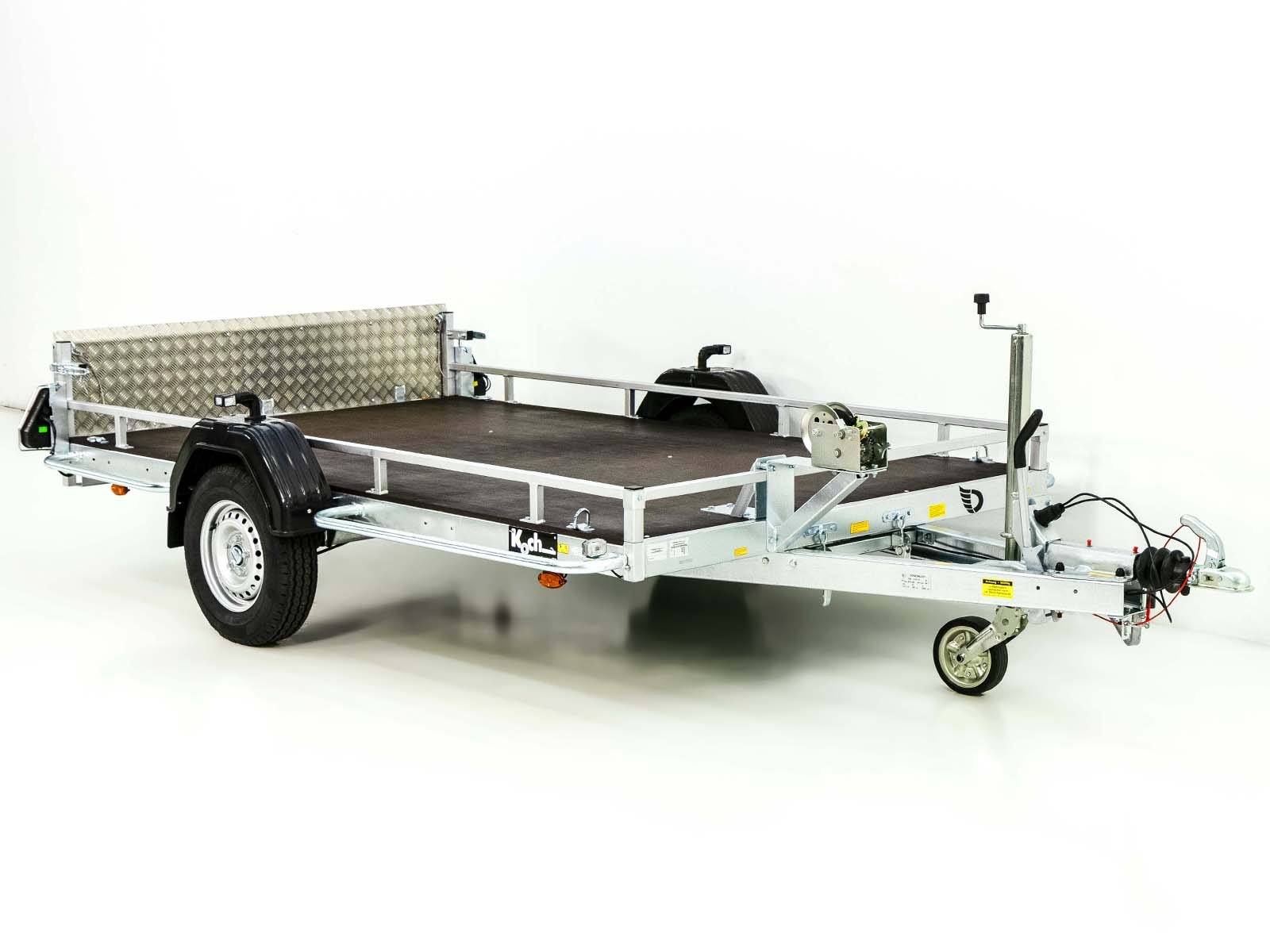 Debon Roadster Motorrad/Quad Anhänger 173x304cm 1,3t