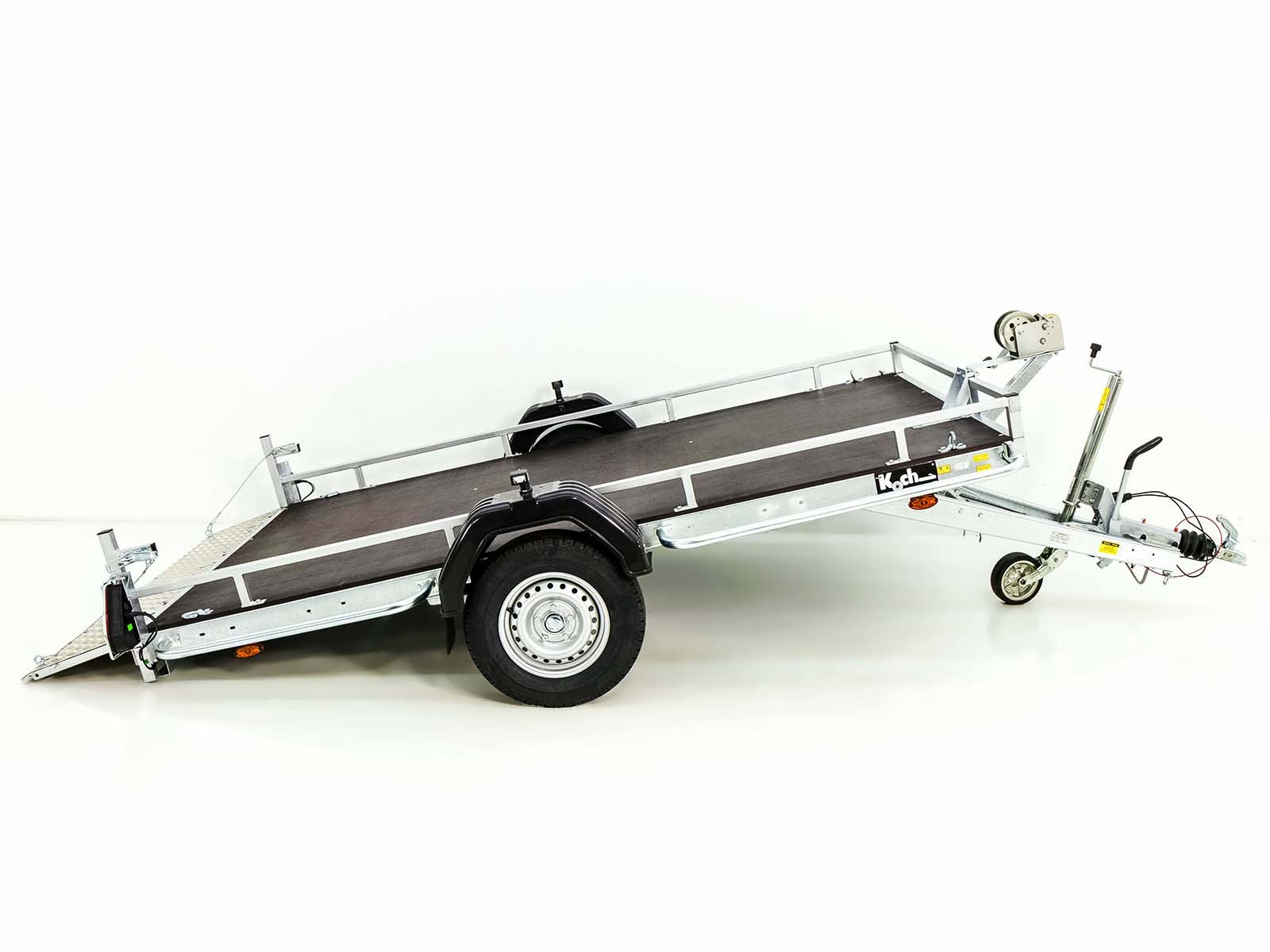 Debon Roadster Motorrad/Quad Anhänger 173x304cm 1,3t – Bild 5