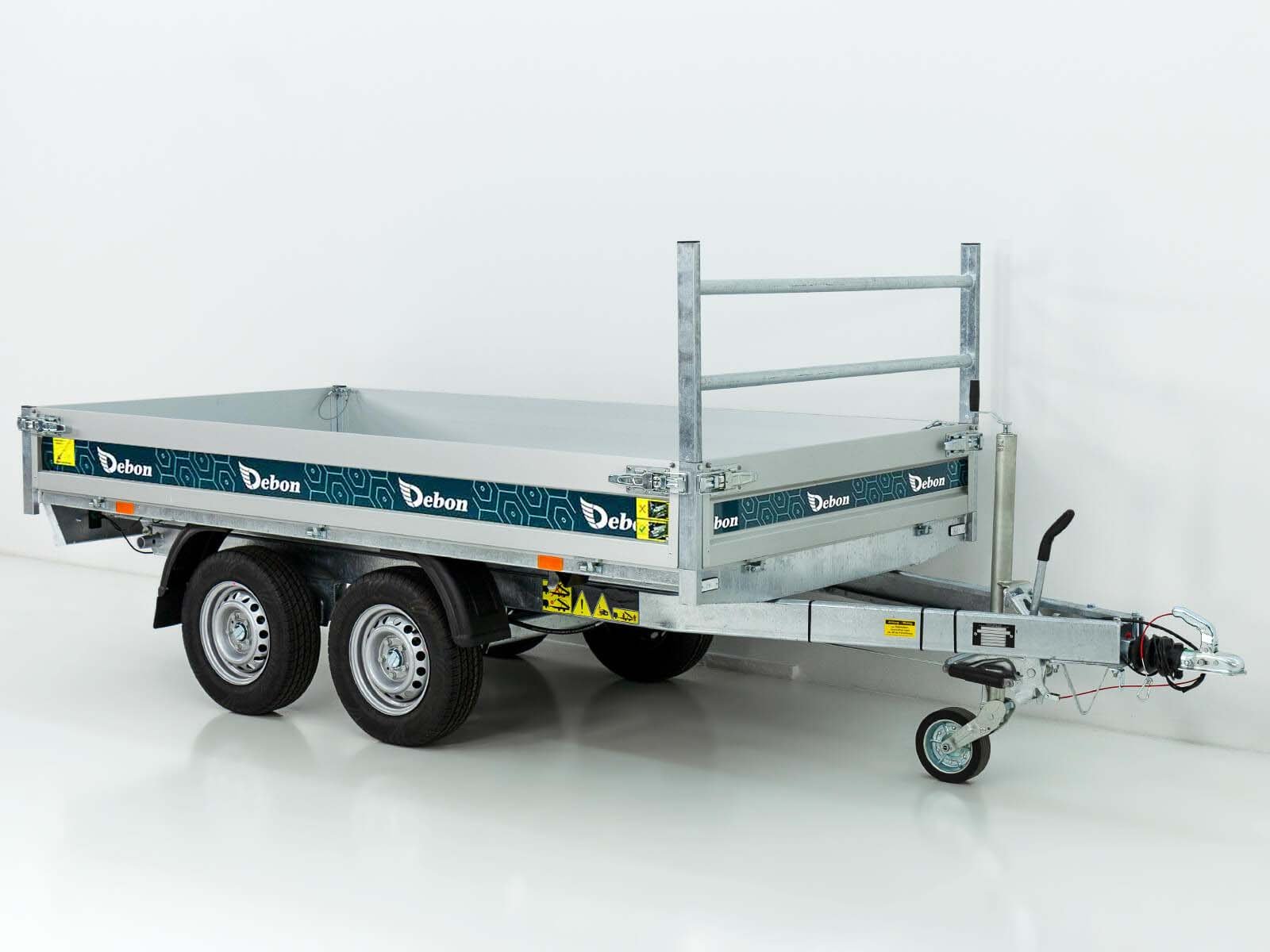 Debon Heckkipper 155x305cm 2,0t|E-Pumpe – Bild 2