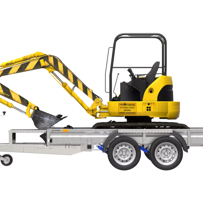 STARK 3300 3500 KG Doppelachs-Schwerlastanhänger