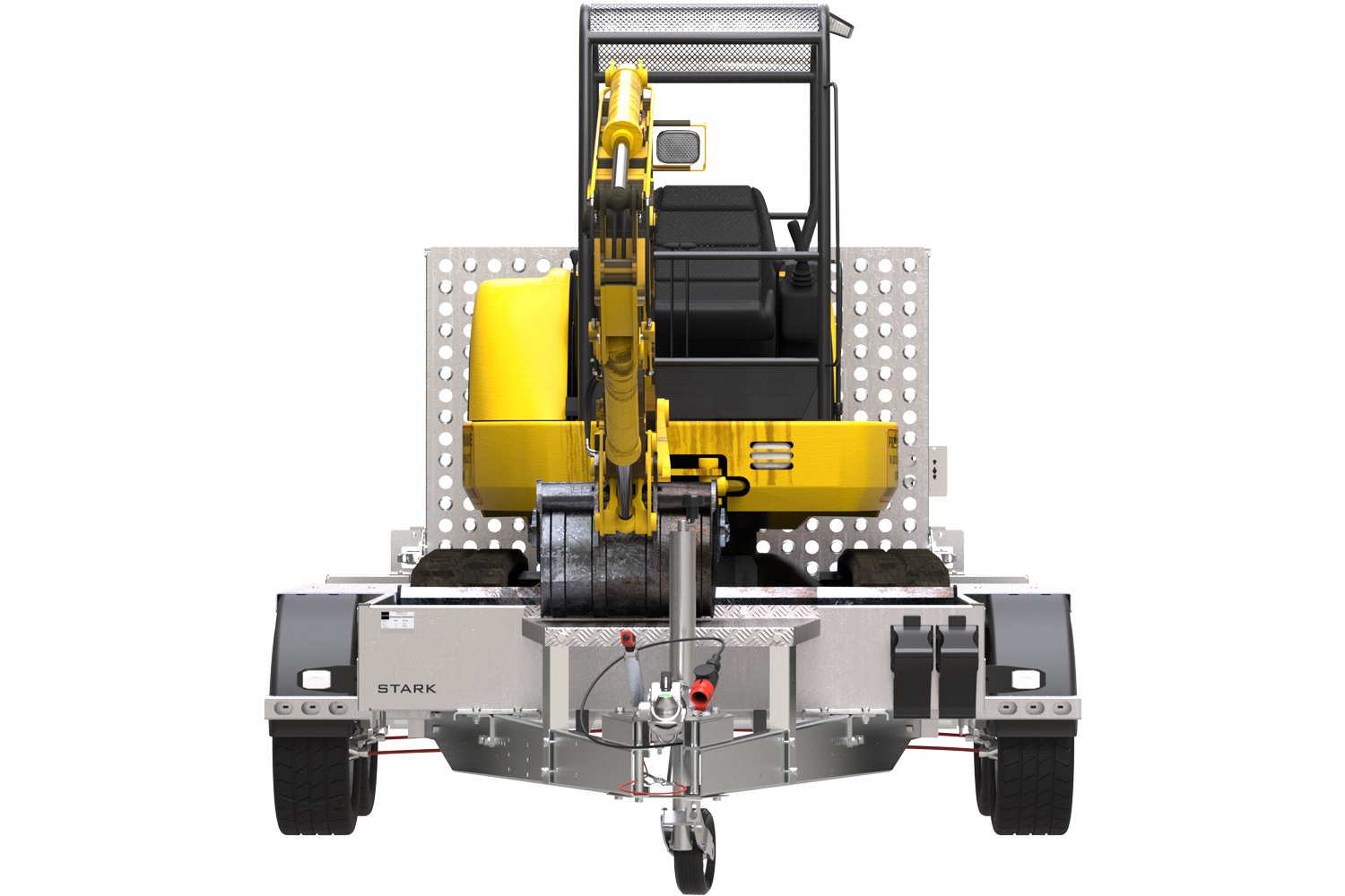 UNITRAILER STARK 3 260 Bauanhänger für Minibagger – Bild 8