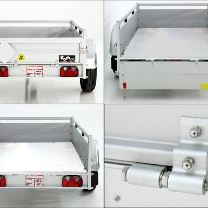 KOCH-ANHÄNGER 4.13 | ALUBODEN 250X125X45CM 1300KG TIEFLADER