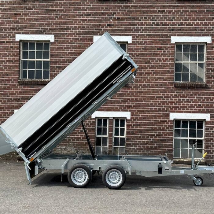 HUMBAUR HTK 3000.31 | STAHL | BORDWANDAUFSATZ 314X175X95CM 3000KG DREISEITENKIPPER