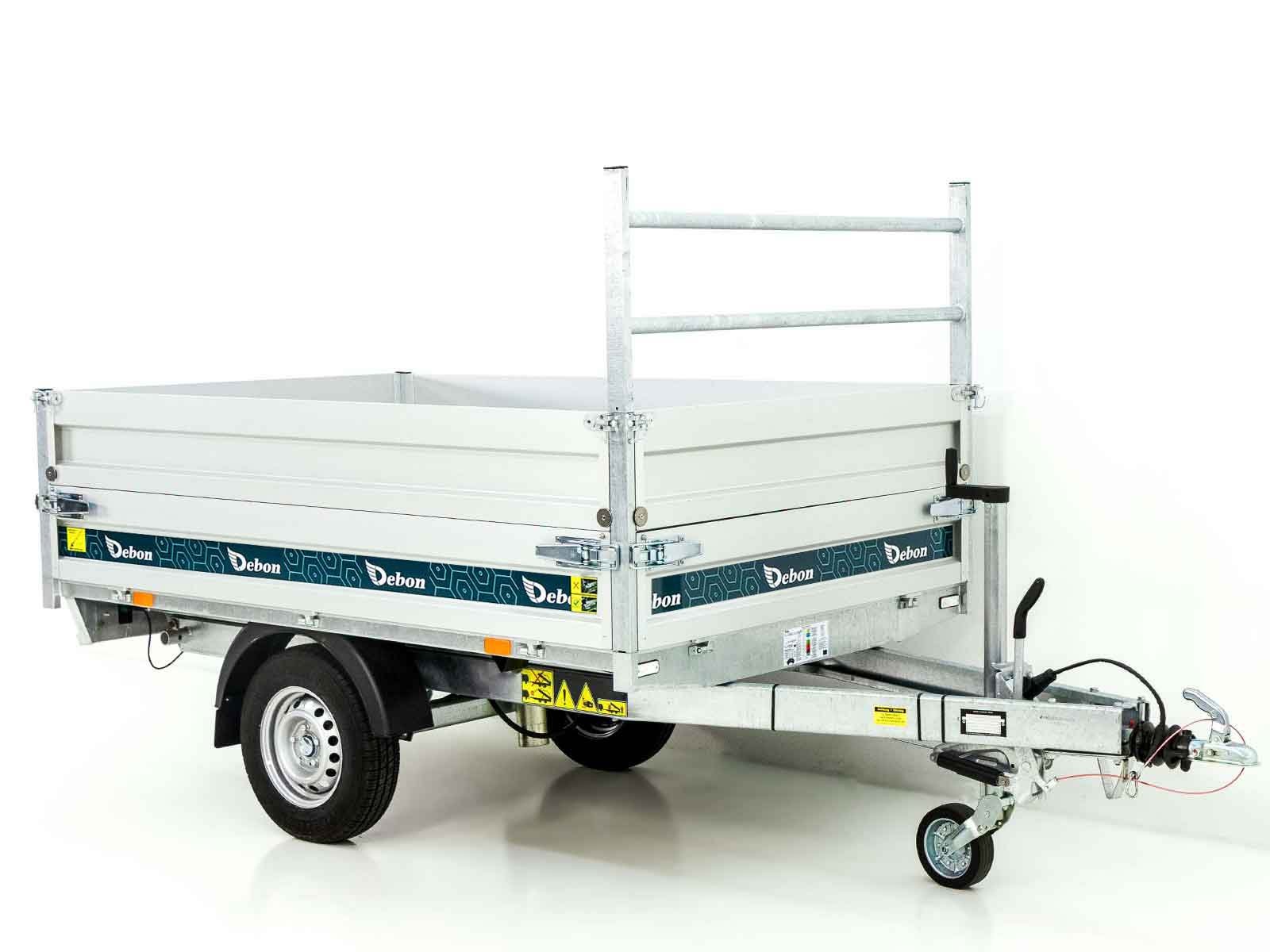 Debon Heckkipper 150x250cm 1,3t|E-Pumpe|BWA – Bild 2