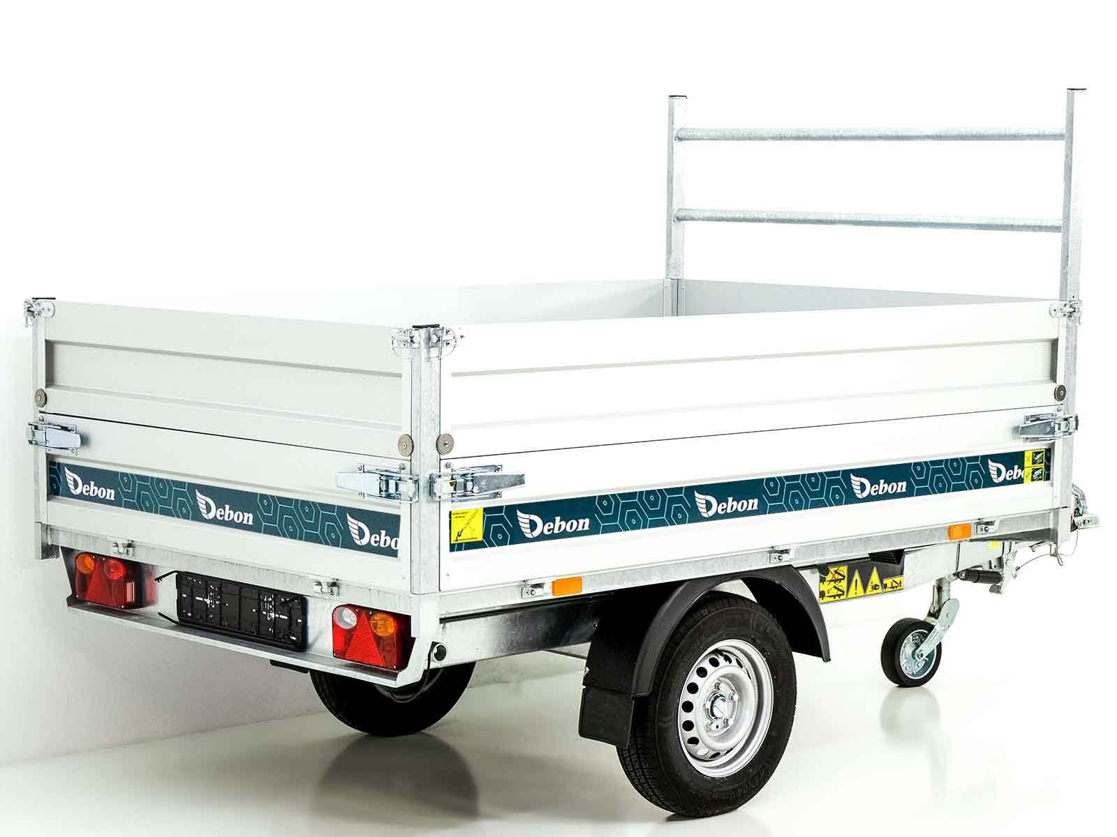 Debon Heckkipper 150x250cm 1,3t|E-Pumpe|BWA – Bild 3
