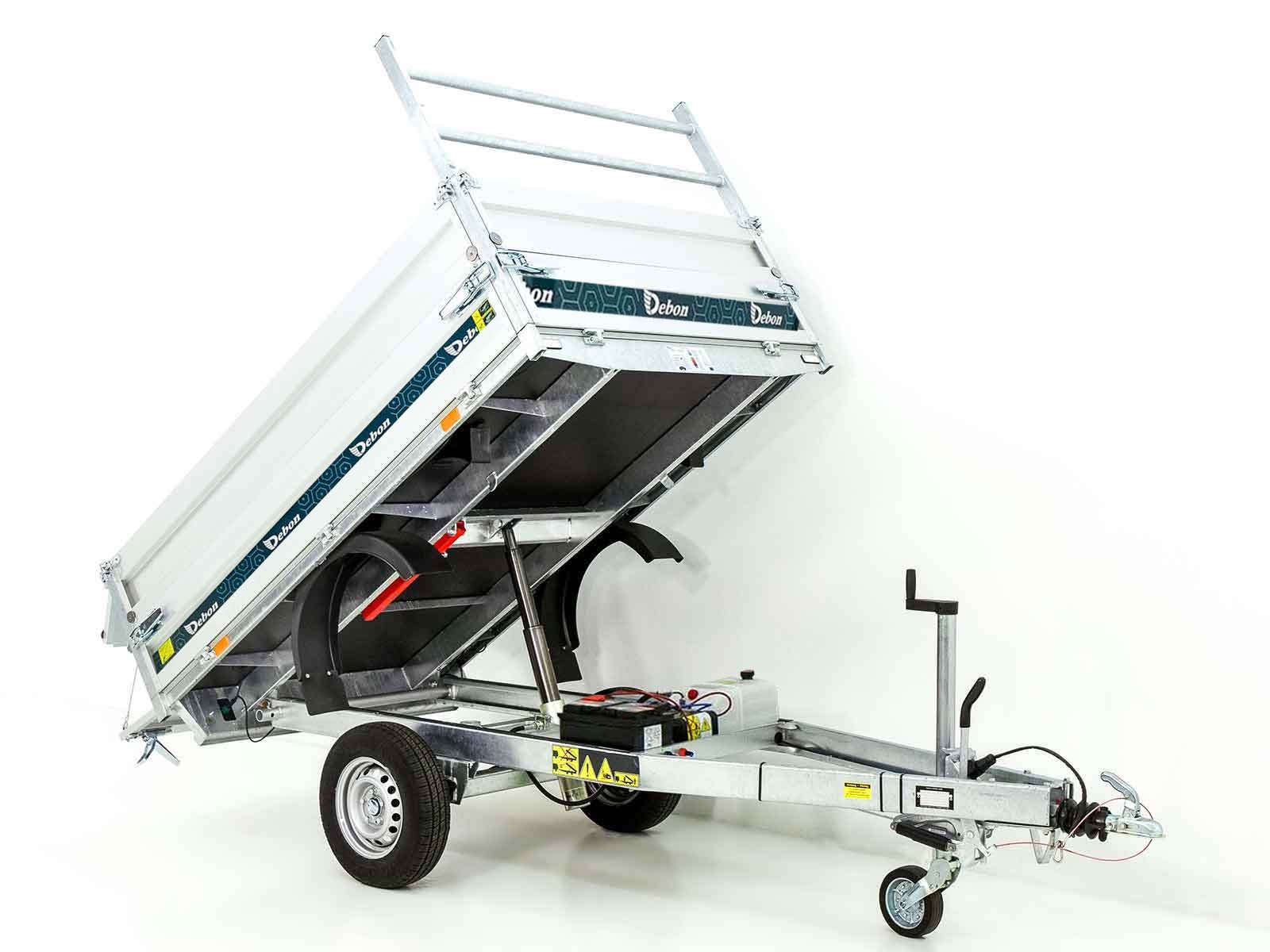 Debon Heckkipper 150x250cm 1,3t|E-Pumpe|BWA – Bild 11