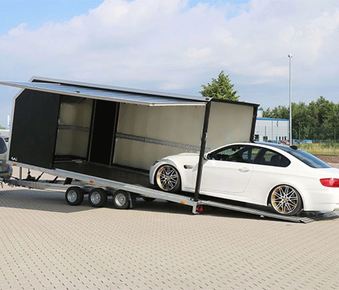Vezeko Autotrailer Cargo Race Master Höhe:210cm 3,5t|E-Winde