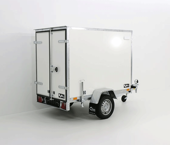 Kofferanhänger BK 750kg ungebremst 118x205cm Höhe:150cm