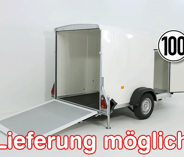 Debon Kofferanhänger DK Vollpoly H:160cm|neues Modell|weiß