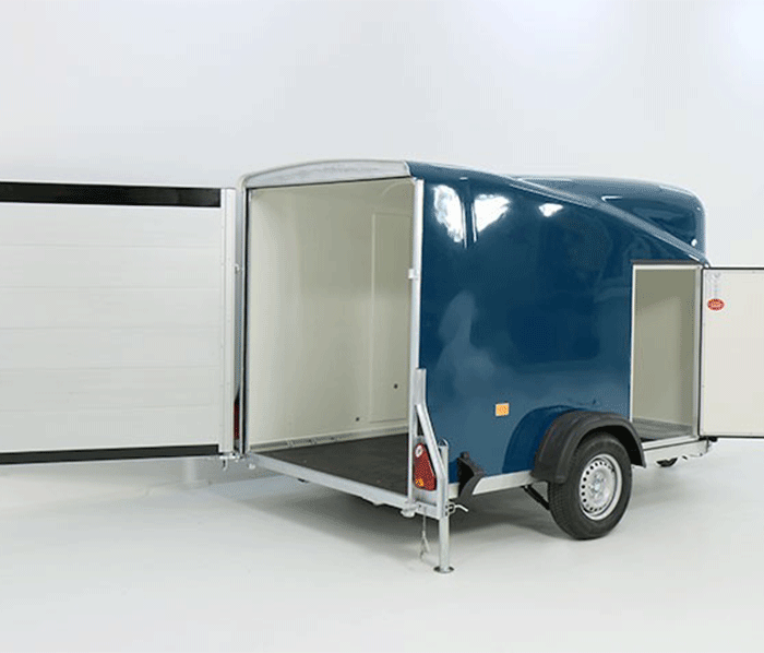 Debon Kofferanhänger DK Vollpoly H:160cm|neues Modell|blau