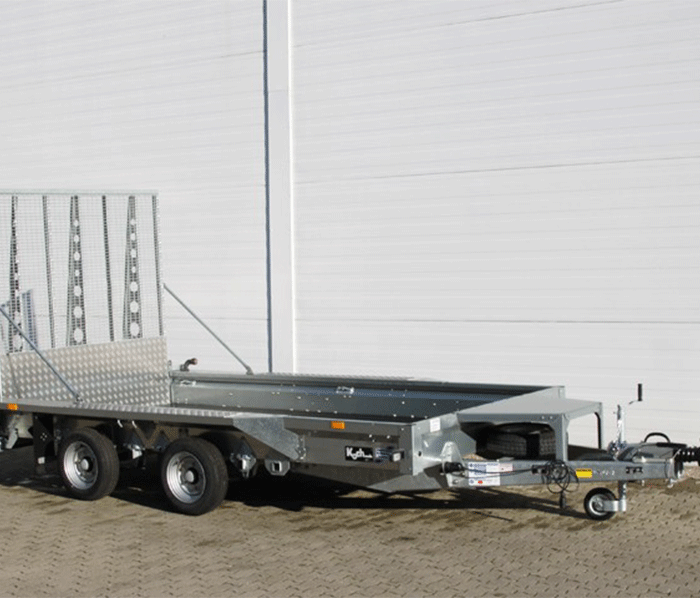 Ifor Williams Baumaschinenanhänger GX126 184x366cm 3,5t|Rampe 1,83
