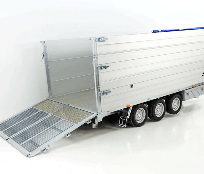 Twintrailer Multi-Heckkipper TR35-40 3,5t|192x402x140cm|FP|TridaX